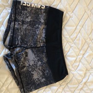 Savage Barbell black gray shorts